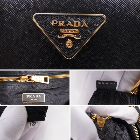 BQ42 💖 Prada Saffiano Leather Shoulder Bag - Picture 9 of 15